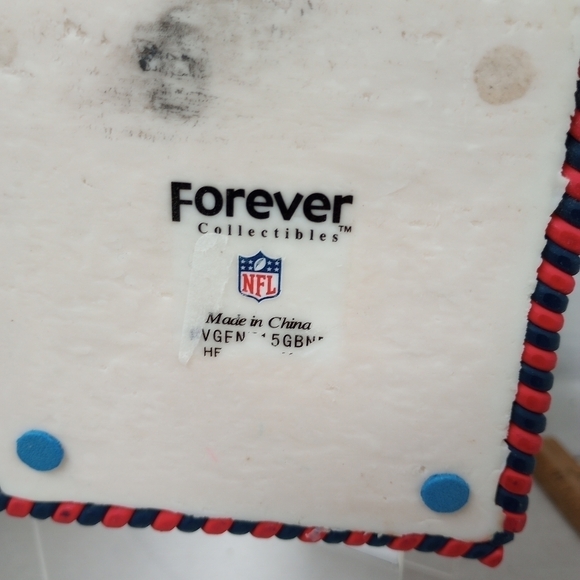 New England Patriots NFL Forever Collectibles Forever Christmas Gingerbread Hous - Picture 10 of 10